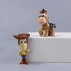 5cm 8 szt./zestaw Disney Toy Story 4 Woody Buzz Astralny Figurka Akcji Dekoracja Anime Kolekcja Figurka Model Zabawki Dla Dzieci