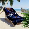 Asciugamano da Spiaggia con Stampa di Kylian Mbappé, Asciugamano Grande Morbido ad Asciugatura Rapida per Spiaggia Campeggio Nuoto