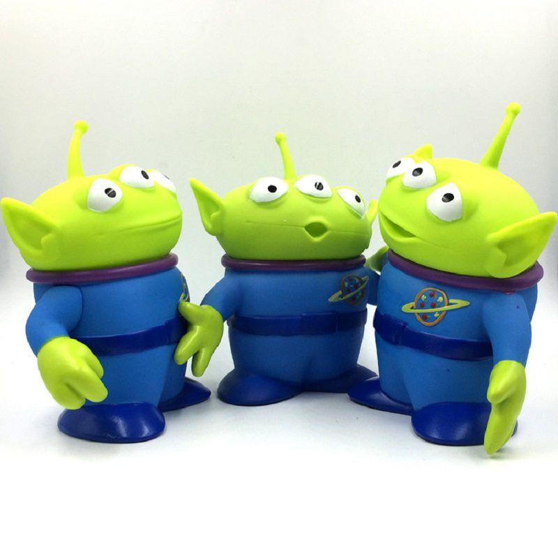 Elegante Toy Story Alien Plastikfiguren Spielzeug Perfekt für Weihnachtsgeschenke und Sammlerstücke