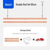 Hanging Flag Pole Set: 60CM Three-Piece Poster Hook for POP Advertising