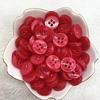 50Pcs 12Mm Color Resin Cat Eye Button Pearllight Bowl Shape Four Eye Button Wedding Decoration Sewing Accessories