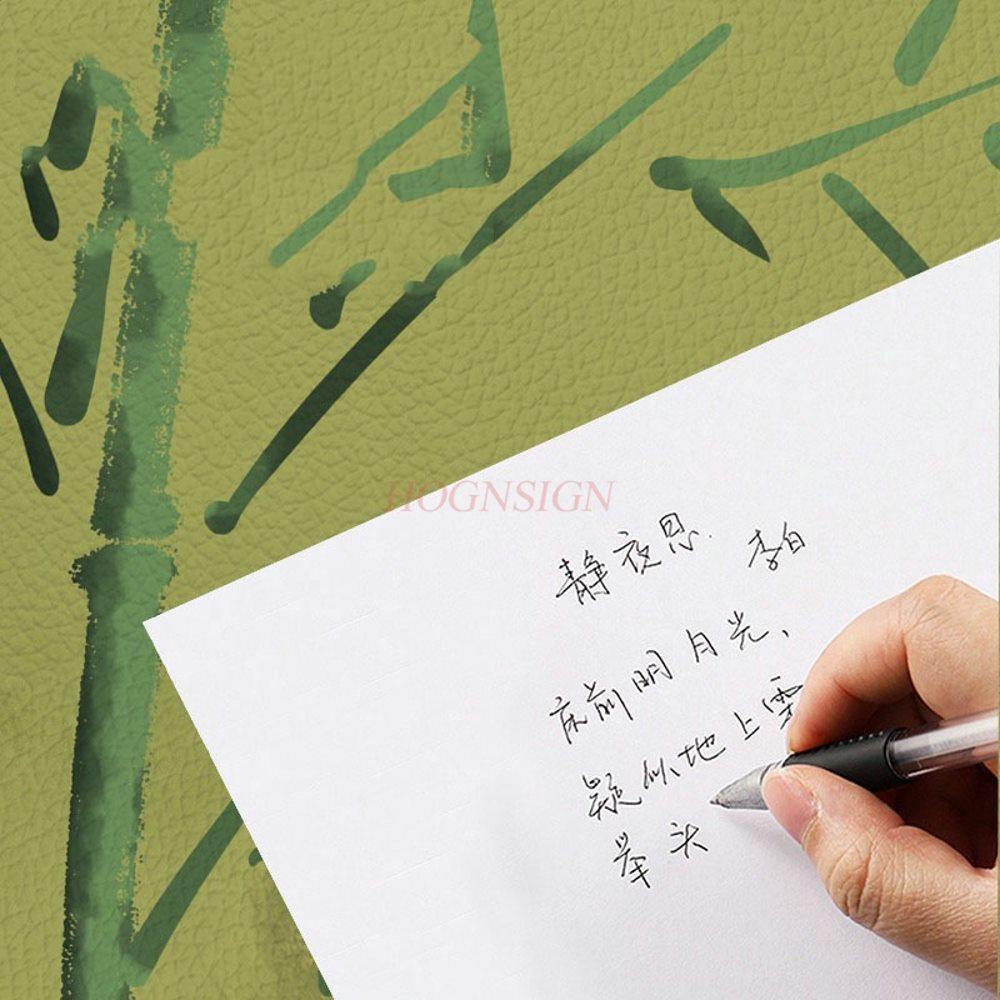 1pcs New Chinese calligraphy desk mat, learning desk mat, waterproof and oil resistant, Chinese style desktop protection mat