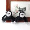Plush Little Charming Monkey Keychain Soft Toy Black 12cm Gorilla