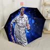Real Madrid Celebration Automatic Umbrella Compact 8-Rib Design Compact Design for Women/Men Fashionable Accessory Perfect Gift for Friends & Family