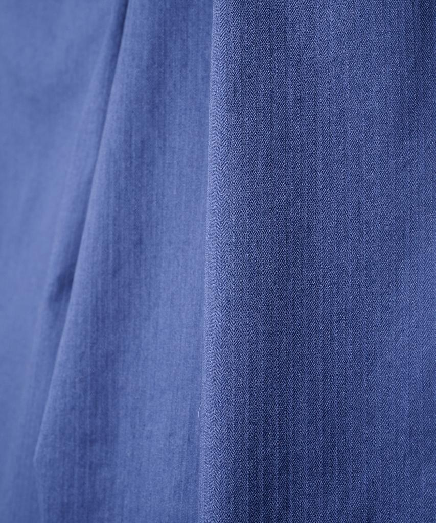 Nontaib Pocket Layered Parachute Pants (Blue)
