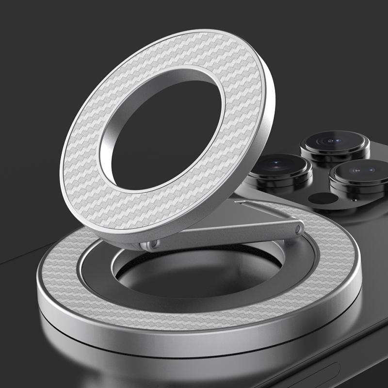 For MagSafe Double Sided Magnetic Phone Ring Holder Portable Folding Cellphones Stand Phone Accessories Support Bracket Grip