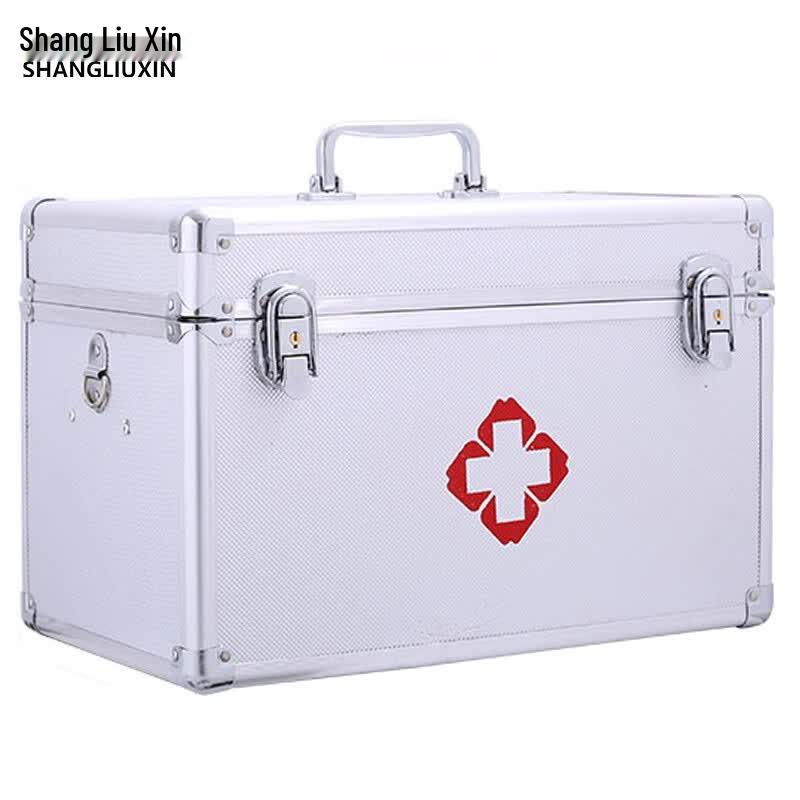 11-inch Portable Aluminum First Aid Kit