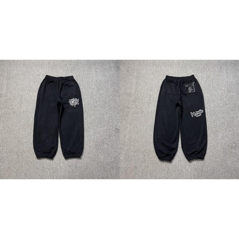 ADWYSD Oversized Hooded Fleece-Lined Sweatshirt Jogger