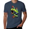Red Eyed Tree Frog Tshirt Unisex T Shirts For Unisex Casual Tshirt