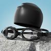 Swimming Goggles Cap Adult HD Anti-fog Swimming Goggles Set Waterproof Silicone Swim Glasses Anti-UV Swim Eyewear