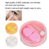 Portable Round Transparent Cover Contact Lenses Storage Box Case Container Holder