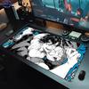 Großes Mauspads Jjujutsu Kaisen Toji Fushiguro Anime Tastaturpad Gaming XXL Erweiterte Matte Tisch Lock Kante Spiel Computer Mauspads