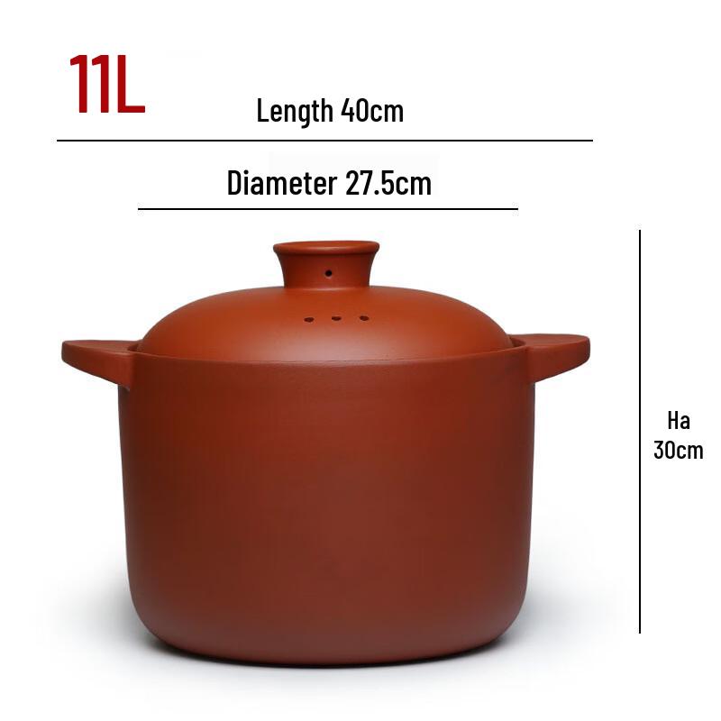 

Unglazed Clay Stew Pot