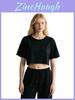 Cotton Short Sleeve T Shirt For Women With Print Streetwear Summer
