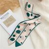 Korean Style Silk Scarf and Hairband Set - Versatile Women's Accessory for Summer