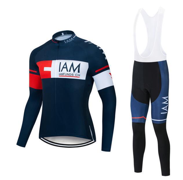 Long Sleeve Cycling Suit Men's Spring and Tour De France Cycling Shirt Long Pants Breathable Quick-Drying 2026 Autumn Breathable Cycling Suit Set