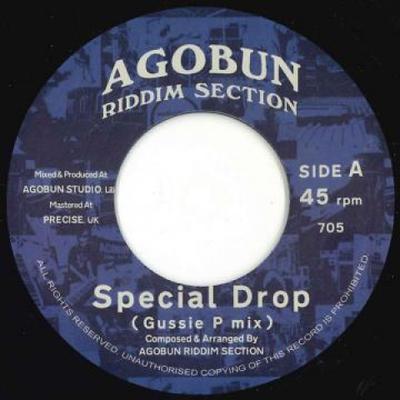 7inch Record AGOBUN RIDDIM SECTION - Special Drop (Gussie P Mix) / Dub D AGOBUN705 Agobun Riddim S 2020 Europe Reggae, Ska & Dub