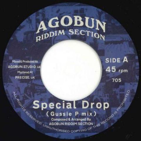 

7inch Record AGOBUN RIDDIM SECTION - Special Drop (Gussie P Mix) / Dub D AGOBUN705 Agobun Riddim S 2020 Europe Reggae, Ska & Dub