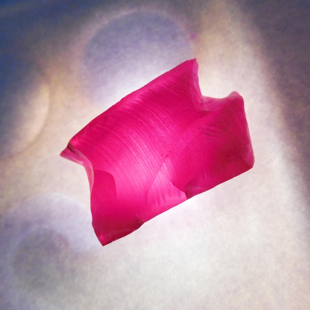 Natural Red Ruby Loose Gemstone Rough 33.40 Ct Uncut Raw for Lapidary and Gem Collections