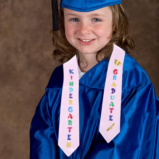 Graduation Shoulder Strap Letter Design Decorative Kids Graduation Season Celebration Etiquette Strap Party Decor