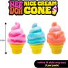 Schylling Nee Doh Ice Cream Sensory Toy Stress Relief Fidget Toy for Anxiety Focus Adults Kids
