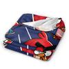A-Angry Anime B-Birds  Flannel Blanket Winter Super Soft Throw Blanket for Children Bedroom Comfortable Bedspread Sofa Bed Cover