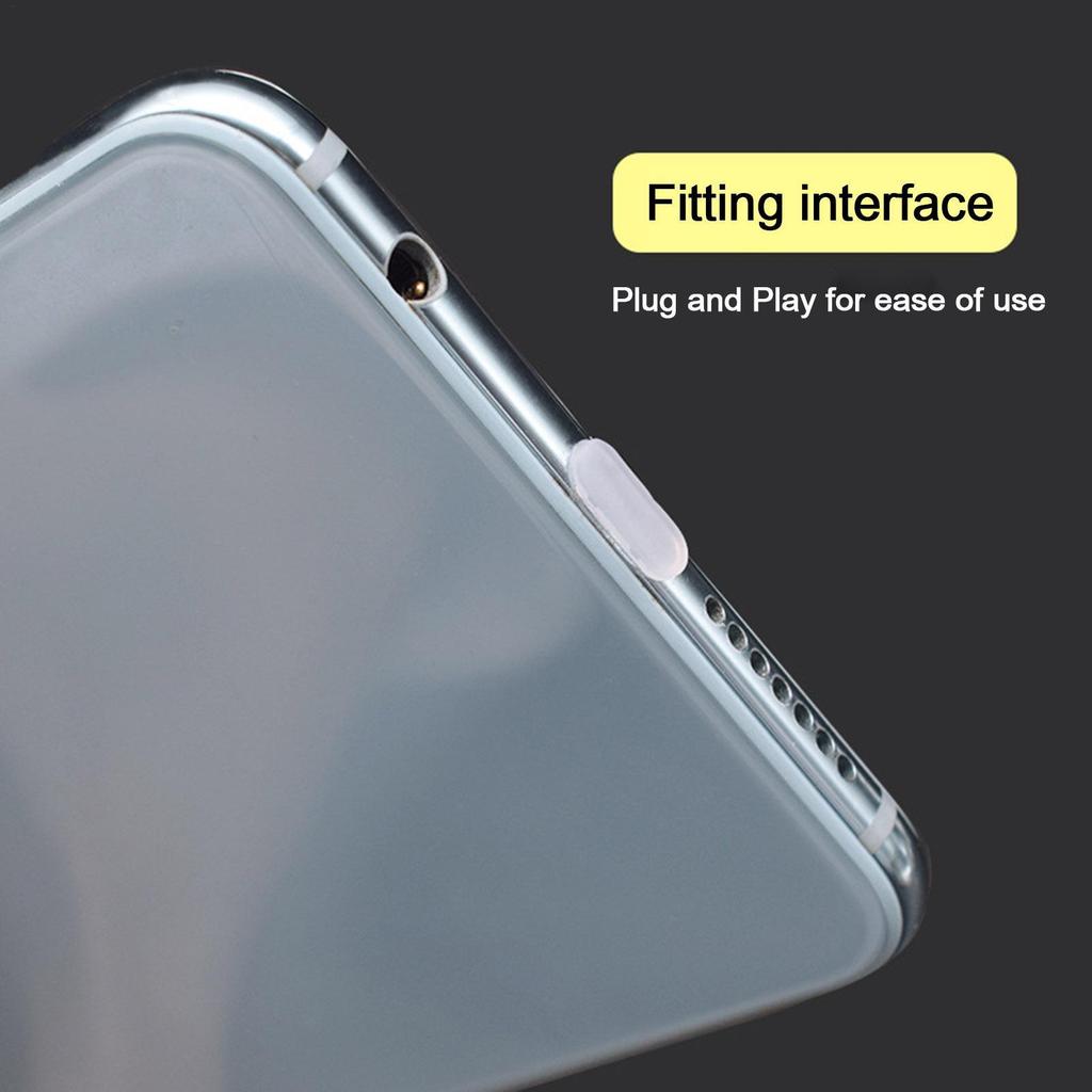 10PCS/set Type-C Silicone Dust Plugs Phone USB Charging Port Protector Cover Type C Anti-dust Caps for Samsung Xiaomi Huawei