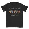 Harajuku T-Shirt Sommer Gamer Stardew Valley Hühner Spiel Trendige Coole T-Shirts Reines Baumwoll-T-Shirt für Unisex Y2K Lustige T-Shirts