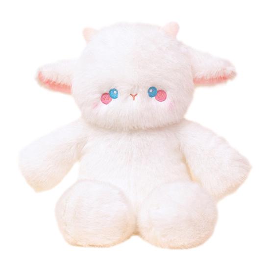 Bear Plush Doll Soft Stuffed Animal Cute Realistic Cat Sheep Elephant Huggable Companion for Kids Birthday Gift