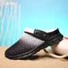 Summer New Mesh Men's Clogs Shoes Men Size 12 Slippers Breathable Non-slip Mules Male Garden Shoes Casual Soft Beach Sandal
