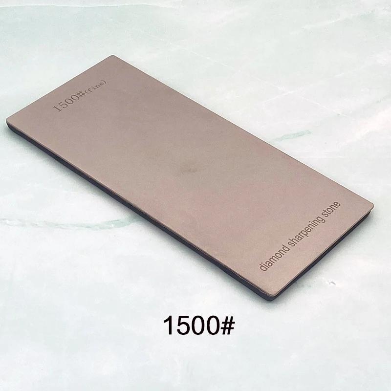 DiamantSchleifstein Messerschärfer Anti-Rutsch-Basis 120~3000 Küchenmesser Schärfwerkzeug Set 4-8 Dünne Klinge Platten Set