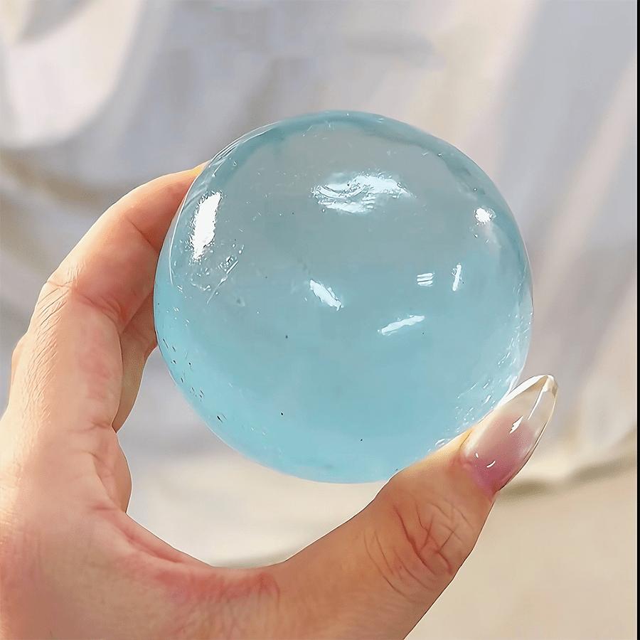 

2pcs Slow Rebound Handmade Squeeze Ball Round Malt Stress Relief Squeeze Toy Suitable For Holiday Gifts Fun Cute Gifts Birthday Gifts 2pcs синій