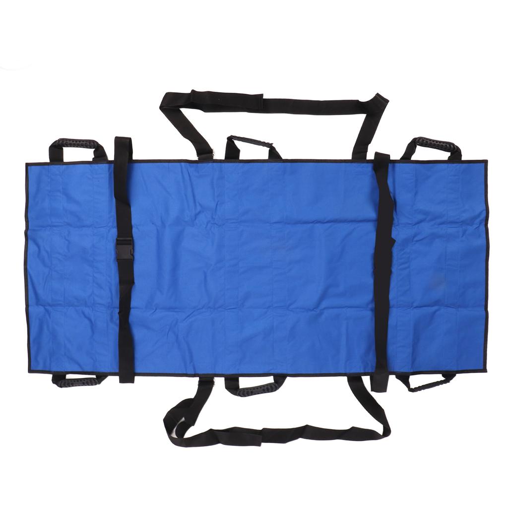 Reusable Washable Patient Transfer Sheet Bed Repositioning Pad with Reinforced Handle for Turning Lifting