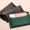 New Soft Leather Wallet One-piece PU Leather Coin Purse Large Capacity Card Holder for Cash Storage