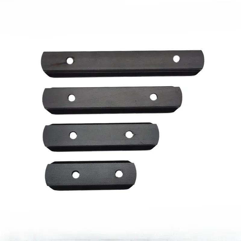 Tactical Metal 20mm Rail Segment M-LOK KEYMOD Picatinny Rail CNC Machined Accessory for Airsoft & MI Handguard