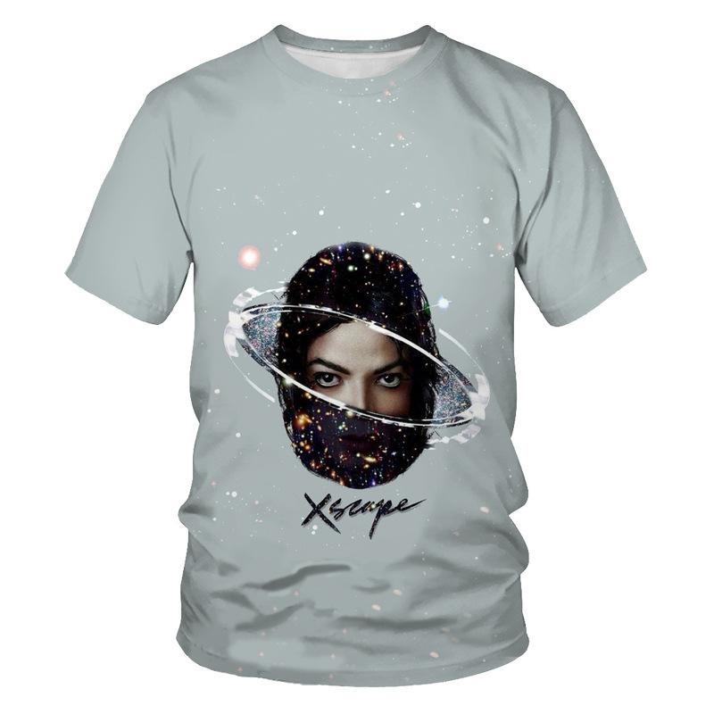 Round Neck 3D Character Pattern Print T-shirts Casual Short Sleeved Men's T-shirts - Soft Medium Stretch Polyester Fabric Summer Relaxed Fit Clothing