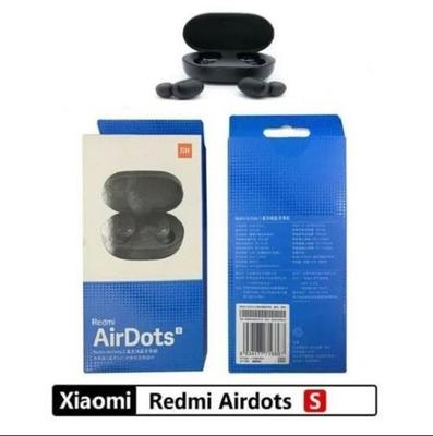 אוזנייה אלחוטית + מיקרופון Xiaomi Redmi Airdots S שחור לסמארטפון וטאבלט