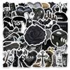 10/30/50pcs Dark Gothic Aesthetic Art Stickers Cool Cartoon Graffiti Decals Waterproof DIY Suitcase Phone Laptop Sticker Packing