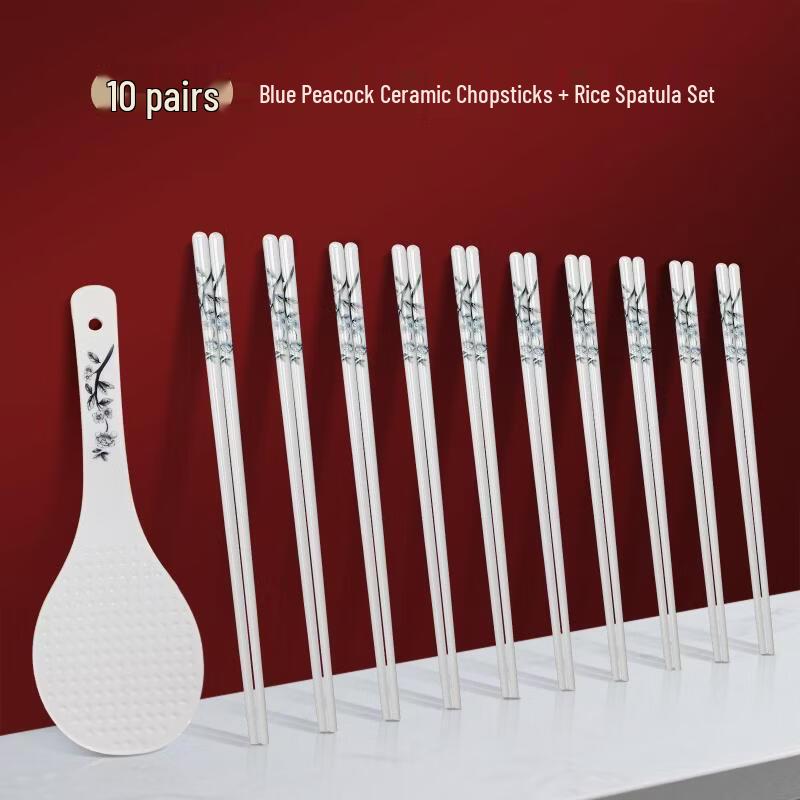 

Yi Pan Ceramic Chopsticks & Rice Scoop Gift Set