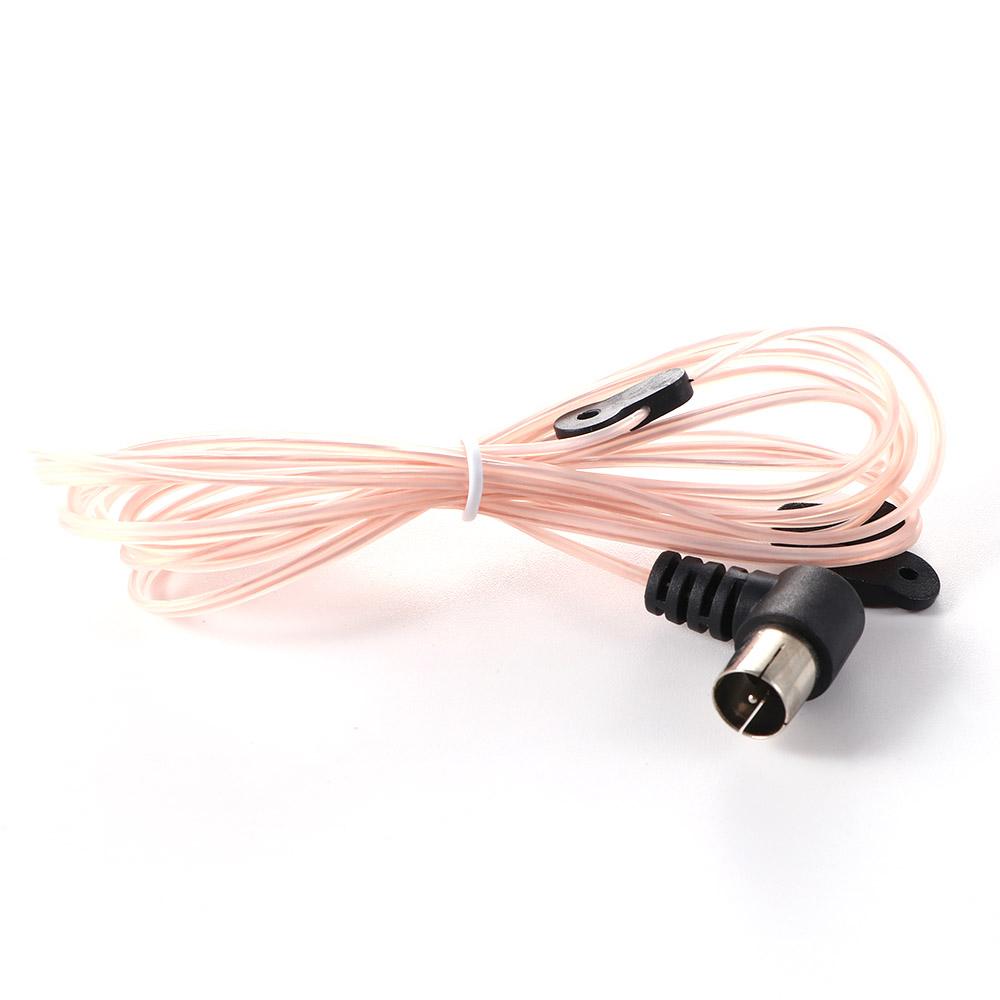Male Type AM/FM 75 OFM F Connector FM Radio Antenna FM Radio Wire Cable Dipole Antenna T Antennas