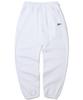COLUMBIA UNIVERSITY Cu Classic Logo Loose-Fit Fleece Sweatpants White