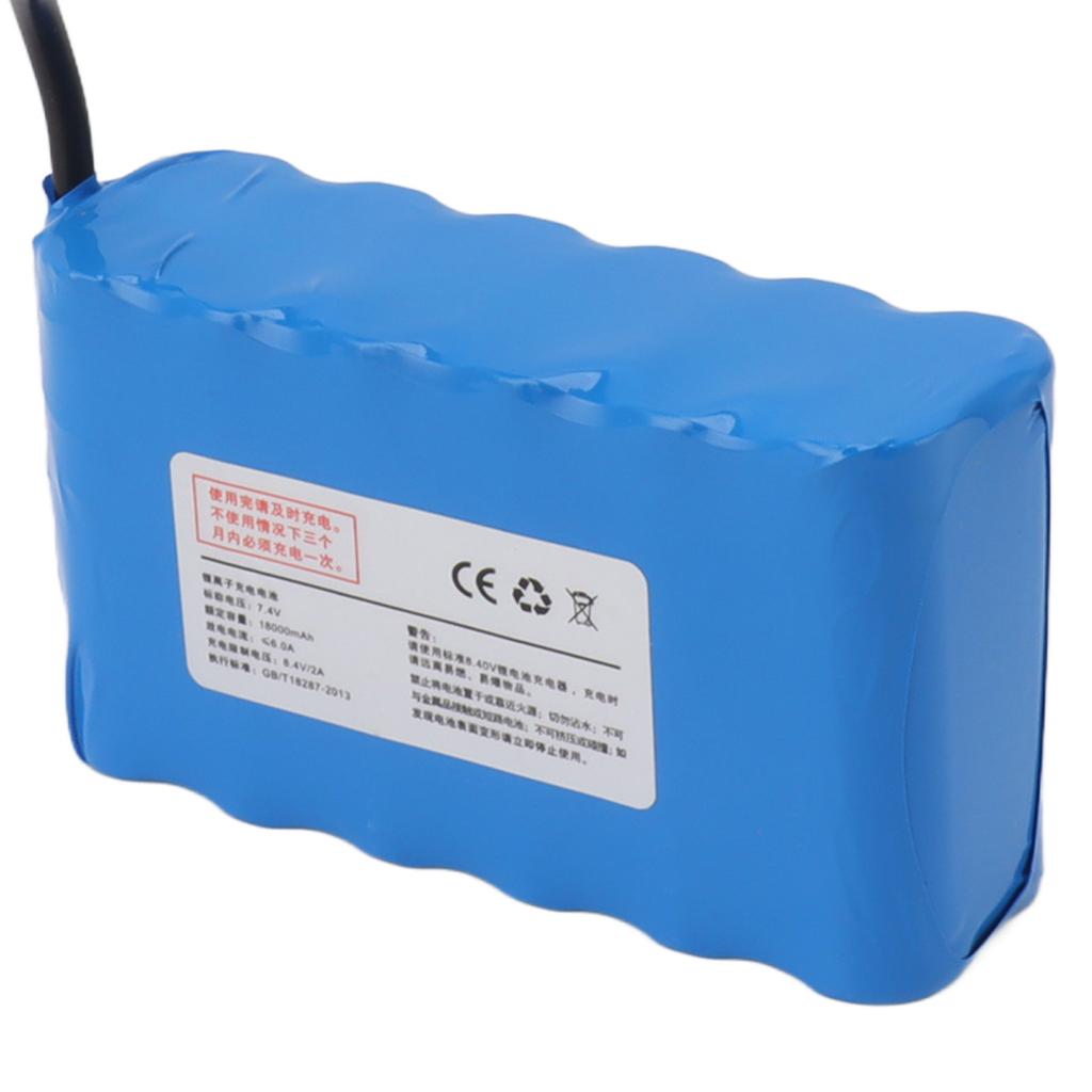 RC Nesting Boat Battery 7.4V 18000mAh Fishing Bait Boat Battery High Speed Speedboat Battery