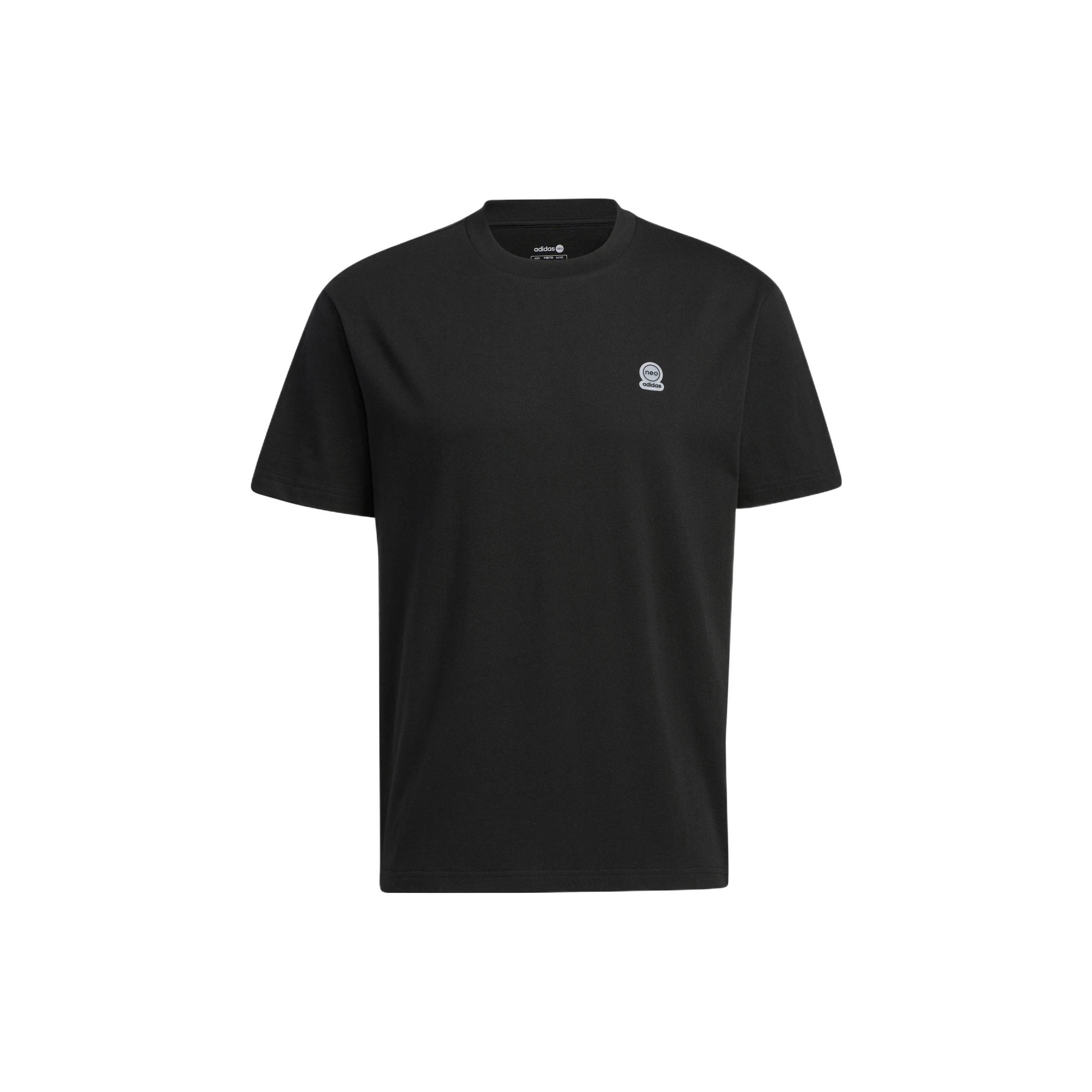 Adidas Neo T Shirt Unisex Black HS6812 M