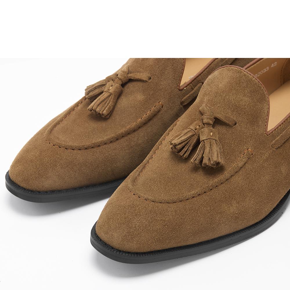 Fashion Hot Sale Men Soft Moccasin Driving Suede Loafer Genuine Leather Fancy Comfortable Slip on Boat Casual Shoes Flats