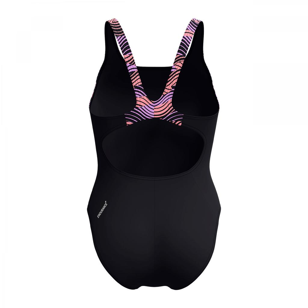 Speedo Womens/Ladies Hyperboom Splice Muscleback One Piece Swimsuit