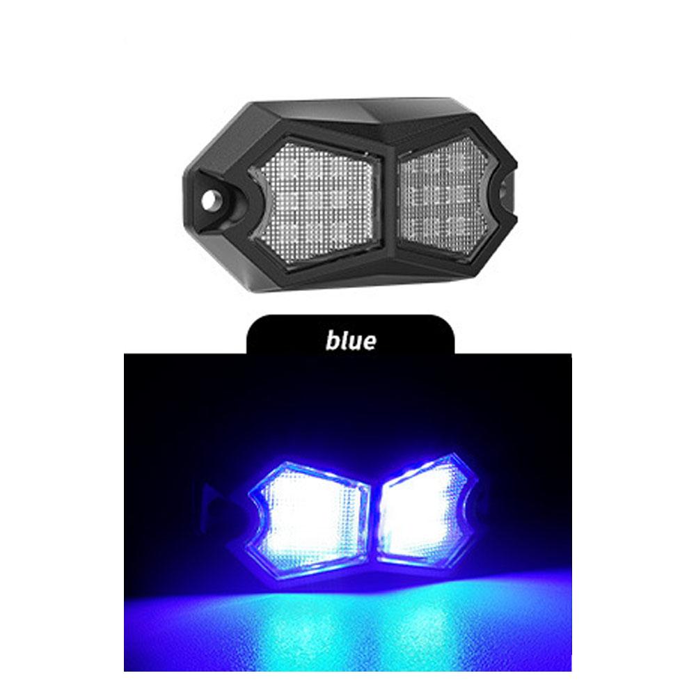 18 LED Car UniversalTruck LED Rock Light Signal Lamp 12V 24V Atmosphere Decorative Lights for Offroad Jeep Truck LED Side Marker