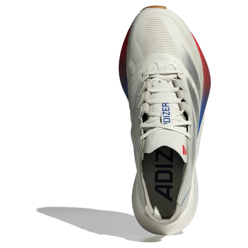 Adidas  Adizero Boston 12 White Matte Silver Pure Ruby Women Sneakers Core-White JI4480