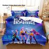 Juego de Cama Kpop Demon Hunters Individual Twin Matrimonial Queen King Tamaño Juego de Cama para Habitación Infantil Fundas Nórdicas Juegos de Sábanas Anime