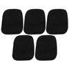 5pcs Archery Arrow Rest Adhesive Silent Bow Stick Plate Cowhide Outdoor Shooting AccessoriesBrown