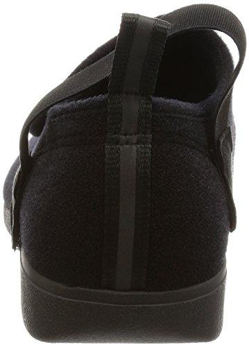 Kaihoshugi KHS M003 Men's Lightweight Nursing Shoes, Wide 4E, Black, Size 26.5 Cm, 4E